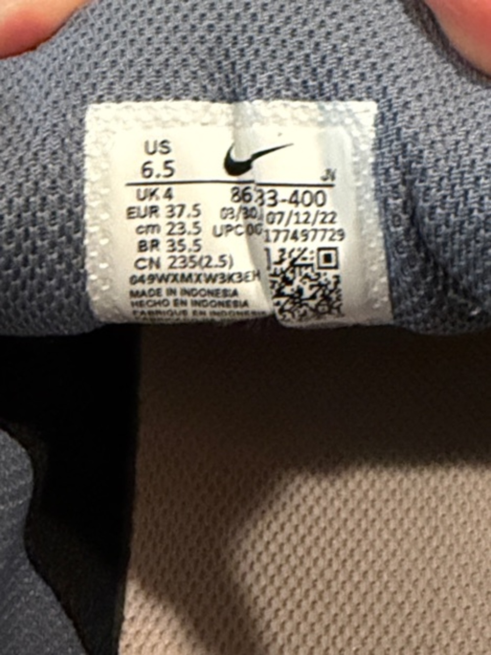 Nike Women’s W Court Borough Low Armor gray/ Platinum/ Pink - Picture 4 of 5